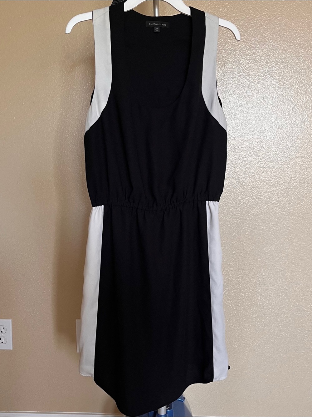 Banana Republic Sleeveless Colorblock Dress Size 14